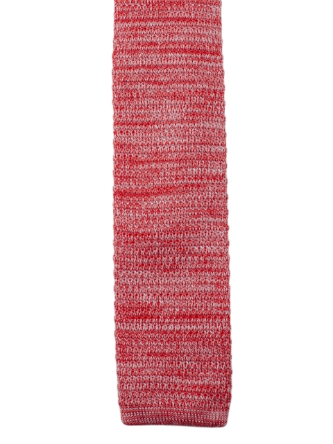 

Tossido Red Woven Design Broad Tie