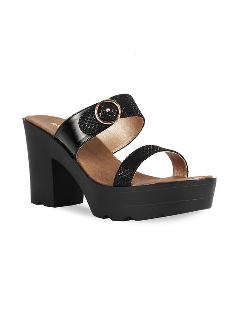 

Rocia Women Black Solid Heels