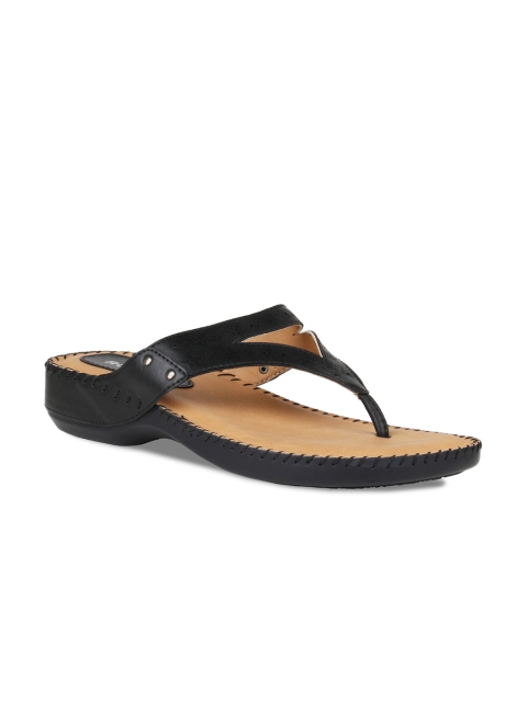 

Rocia Women Black Solid Open Toe Flats