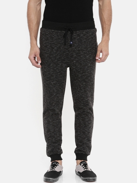 

Breakbounce Men Grey Solid Joggers