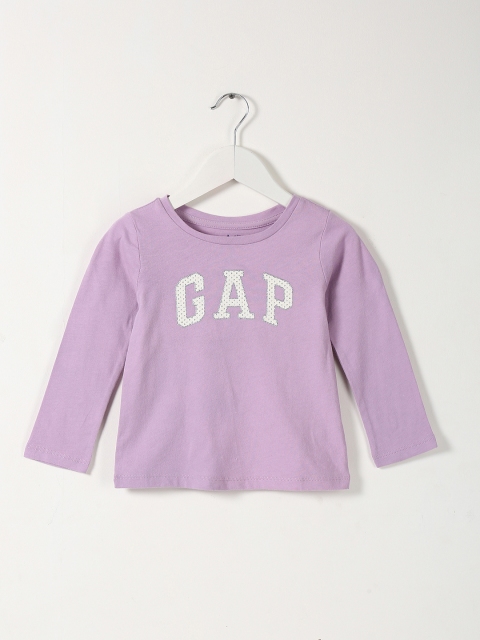 

GAP Girls Purple Boardwalk Graphic Short Sleeve T-Shirt