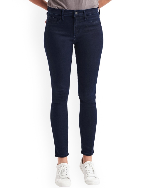 

GAP Women Navy Blue Mid Rise Legging Jeggings