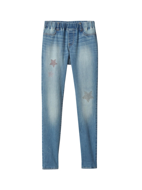 

GAP Girls 1969 Starry High Stretch Jeggings, Blue