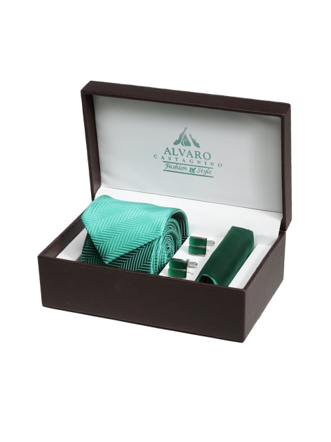 

Alvaro Castagnino Men Green Accessory Gift Set
