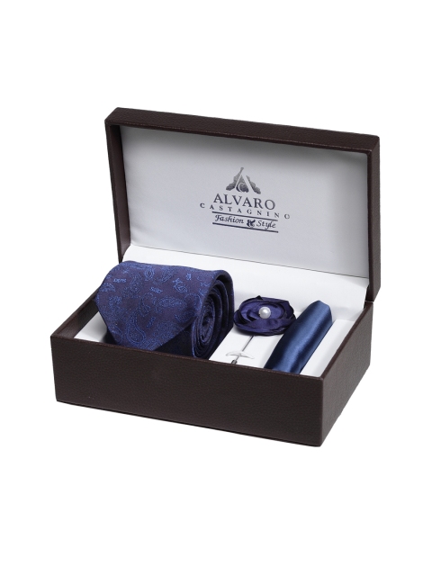 

Alvaro Castagnino Men Blue Accessory Gift Set