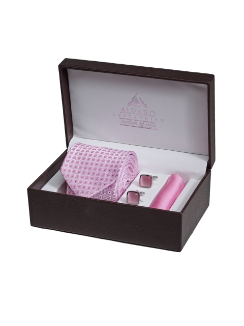 

Alvaro Castagnino Men Accessory Gift Set, Pink
