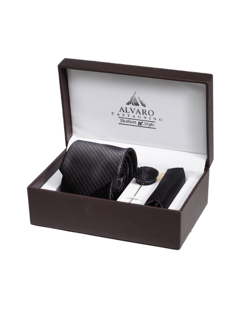 

Alvaro Castagnino Men Grey Accessory Gift Set