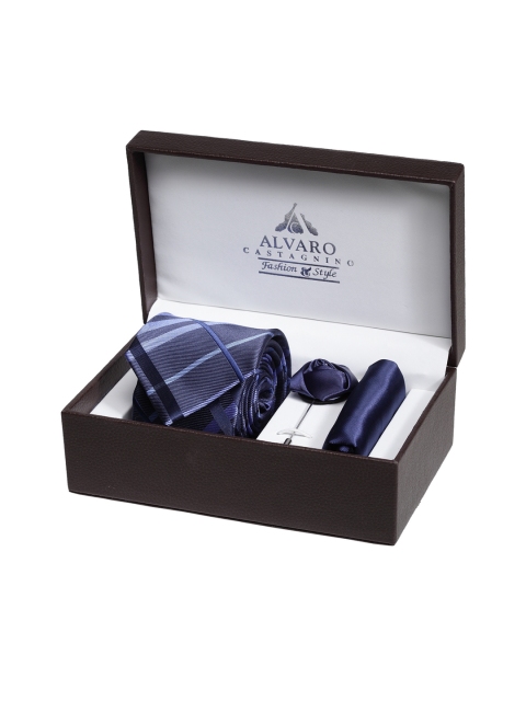

Alvaro Castagnino Men Blue Accessory Gift Set