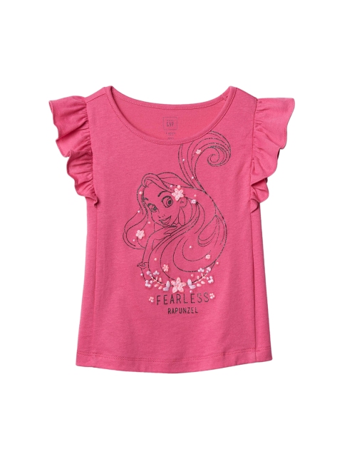 

GAP Girls Princess Glitter Flutter T-Shirt, Pink