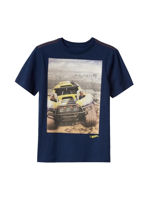 

GAP Boys Navy Blue Hot Wheels Short Sleeve T-Shirt