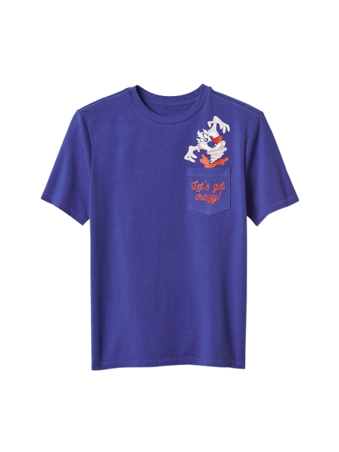 

GAP Boys Blue Warner Bros Graphic T-Shirt