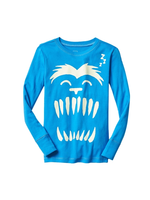 

GAP Blue Boys Glow In The Dark Graphic PJ T-Shirt