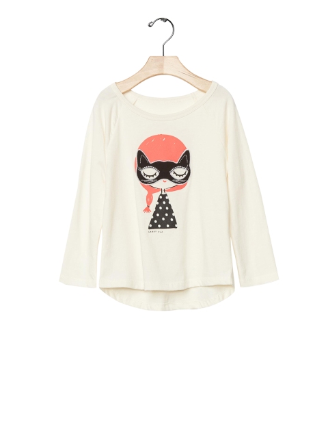 

GAP Girls Halloween Graphic T-Shirt, Cream