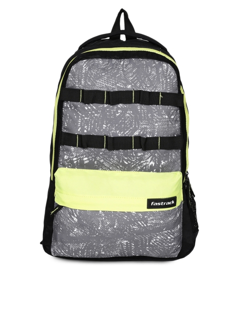 

Fastrack Unisex Purple & Yellow Graphic Backpack