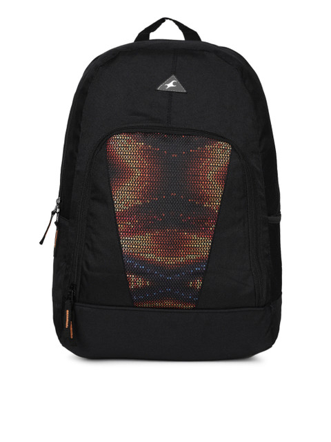 

Fastrack Unisex Black Graphic Laptop Backpack