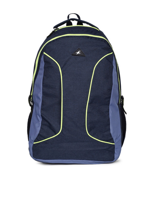 

Fastrack Unisex Blue Colourblocked Laptop Backpack