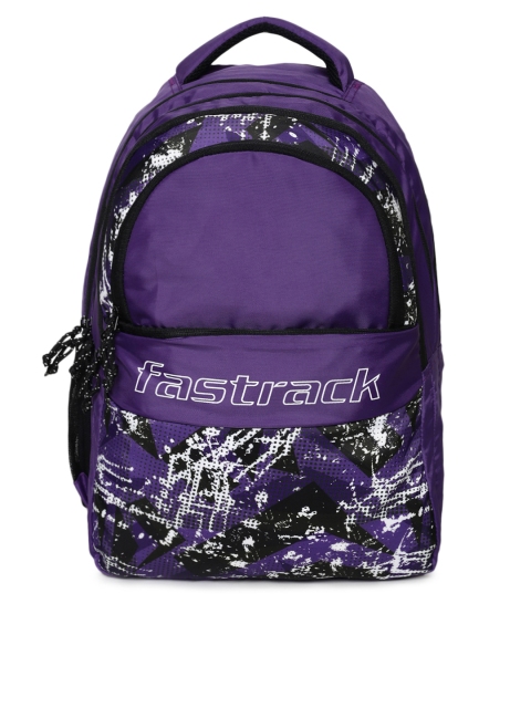 

Fastrack Unisex Purple Graphic Backpack