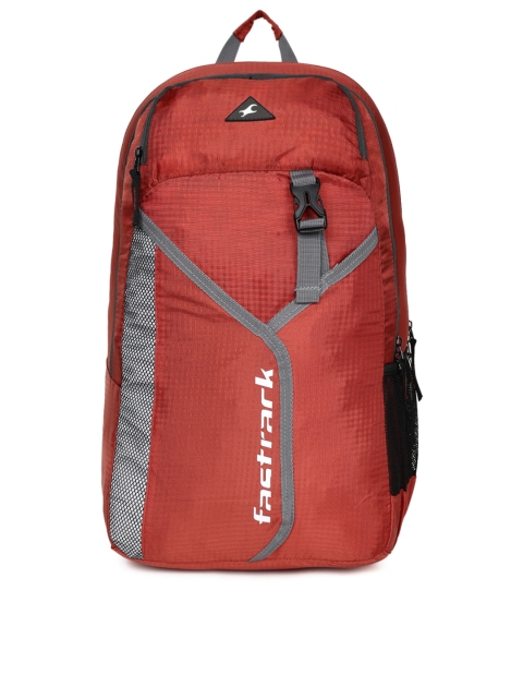 

Fastrack Unisex Red Brand Logo Backpack