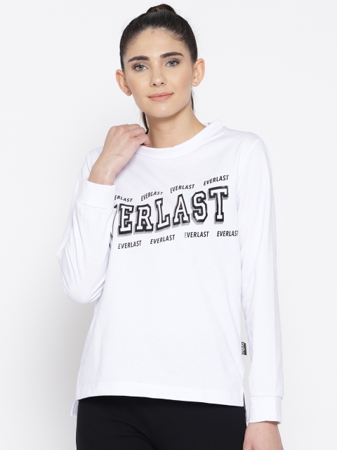 

OVS Women White & Black Printed Sweatshirt