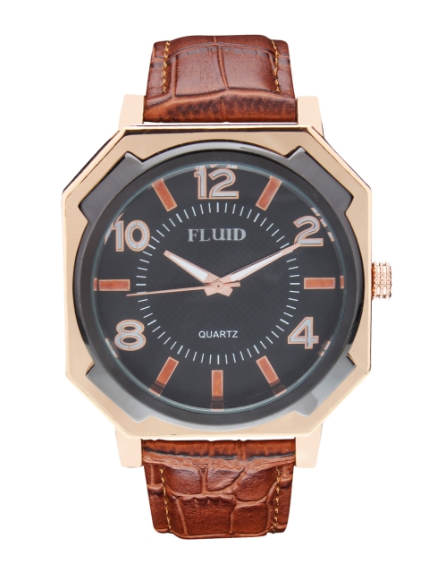 

FLUID Men Black Analogue Watch FL-911-BK01