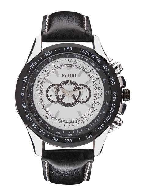 

FLUID Men White Analogue Watch FL-907-WH01