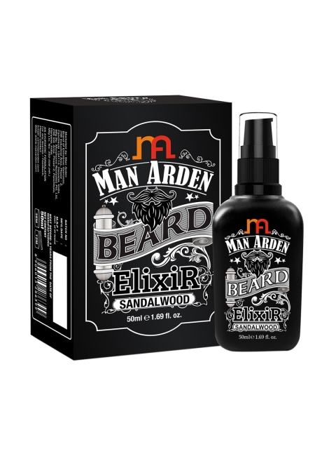 

Man Arden Elixir Sandalwood Beard Oil, 50ml, White