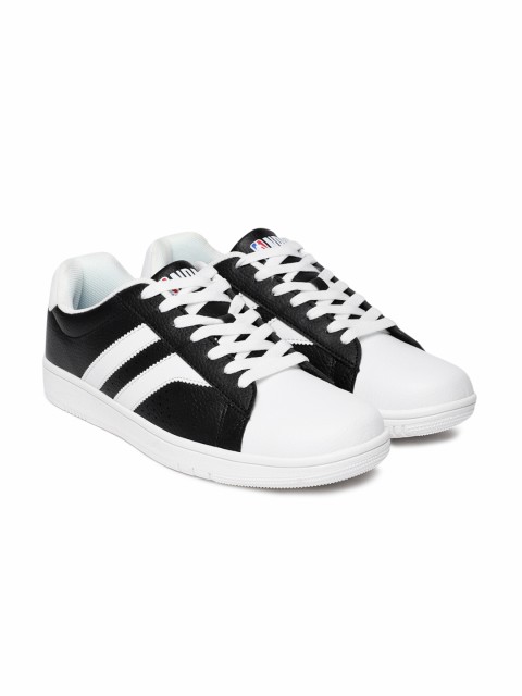 

NBA Men Black And White Sneakers