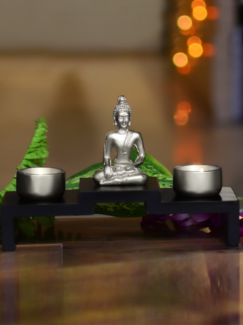 

Archies Silver-Toned Buddha Showpiece
