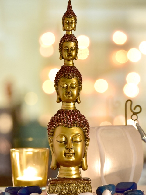 

Archies Gold-Toned Buddha Showpiece