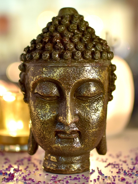 

Archies Copper-Toned & Gold-Toned Buddha Showpiece