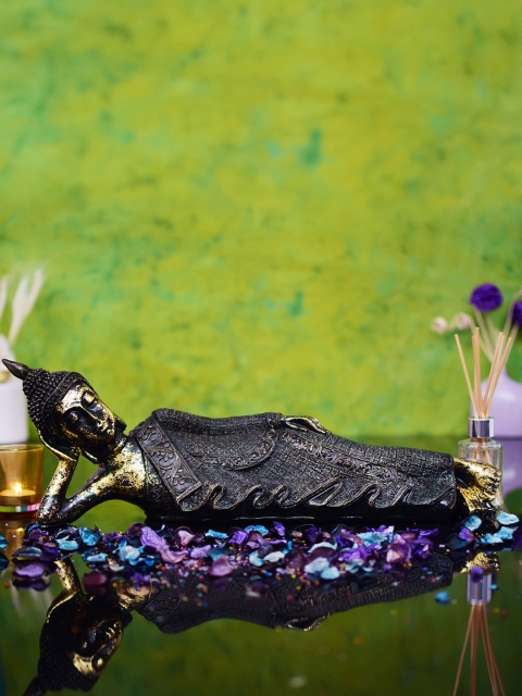 

Archies Black Buddha Showpiece
