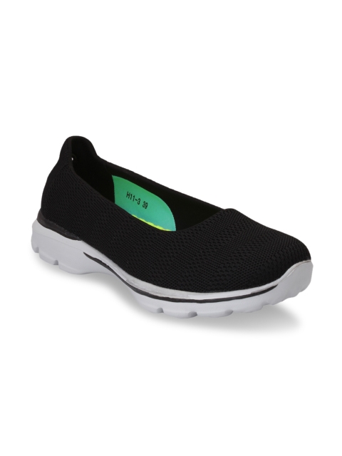 

pelle albero Women Black Slip-On Sneakers