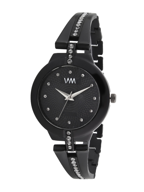 

WM Women Black Analogue Watch WMAL-338