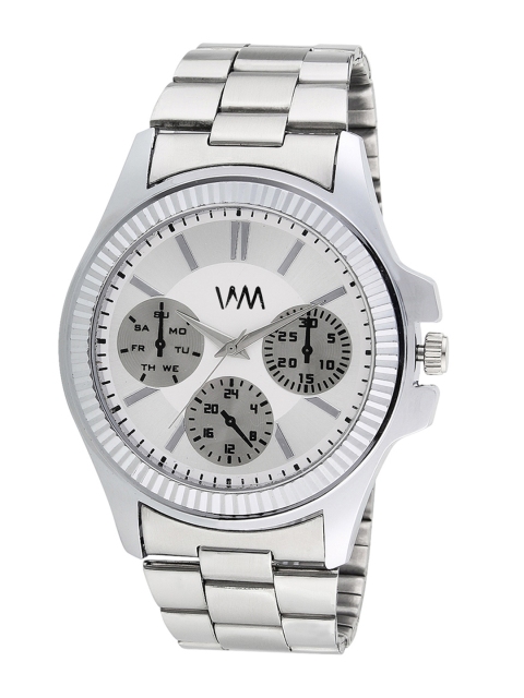 

WM Men Silver-Toned Analogue Watch WMAL-345-M