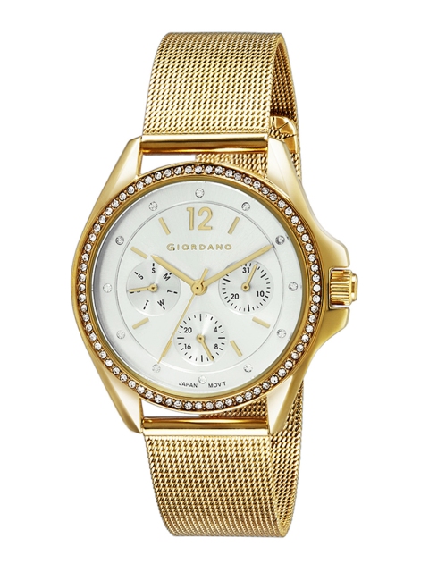 

GIORDANO Women White Analogue Watch 2940-33
