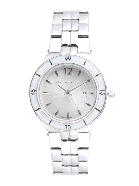 

GIORDANO Women Silver-Toned Analogue Watch 2973-22