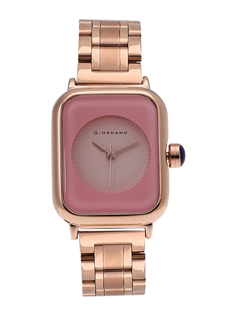 

GIORDANO Women Pink Analogue Watch 2801-22