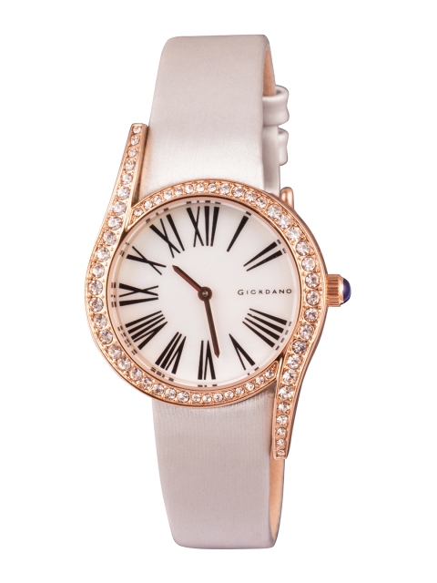 

GIORDANO Women Off-White Analogue Watch