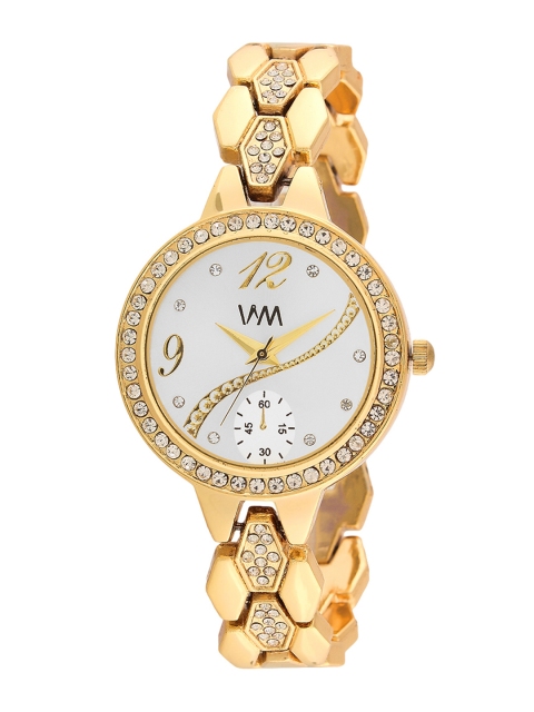 

WM Women White Analogue Watch WMAL-353