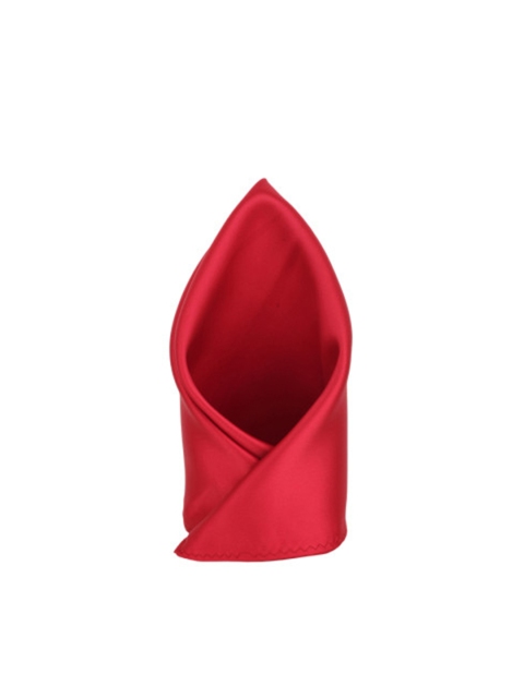

Tossido Men Red Solid Pocket Square