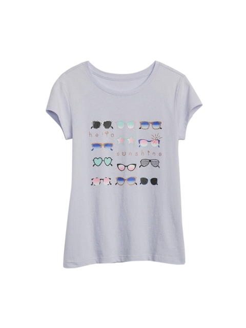 

GAP Lavender Girls Short Sleeve Graphic T-shirt