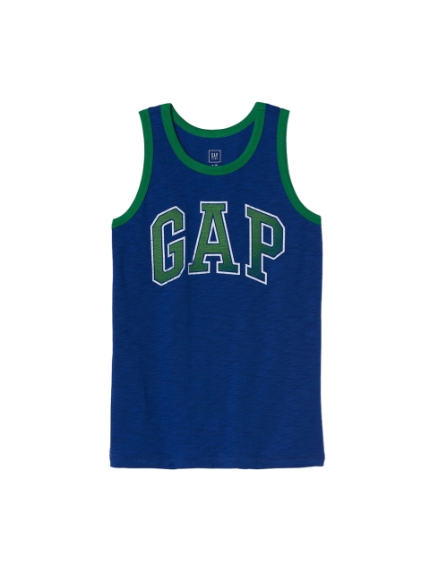 

GAP Boys Blue Vintage Logo Slub T-Shirt
