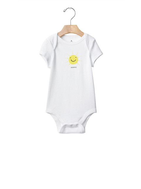 

GAP Boys White Personalitees Graphic Bodysuit