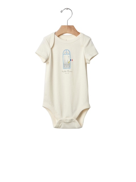 

GAP Girls White Hello City Graphic Bodysuit