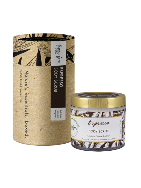 

Fizzy Fern Espresso Body Scrub 100 ml, Beige