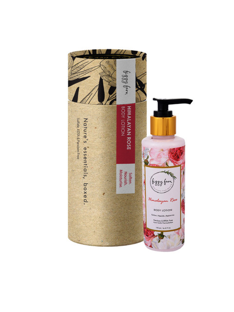 

Fizzy Fern Himalayan Rose Body Lotion, 190ml, Pink