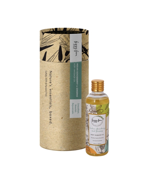 

Fizzy Fern Indian Gooseberry & Ginseng Body Massage Oil 100ml, Transparent