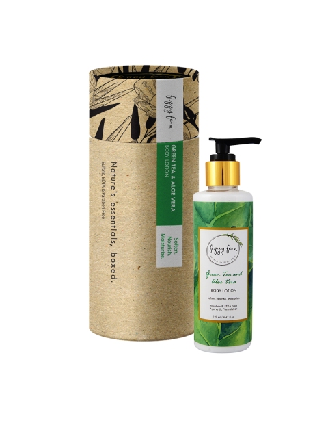 

Fizzy Fern Green Tea & Aloe Vera Body Lotion, 190ml, White