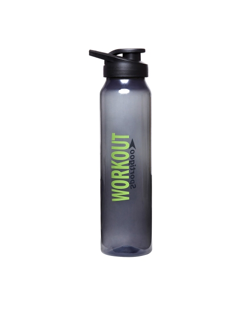 

Sportigoo Men Black Long Translucent Water Bottle 1000 ML