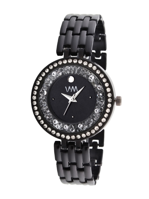 

WM Women Black Analogue Watch WMAL-352new-Black